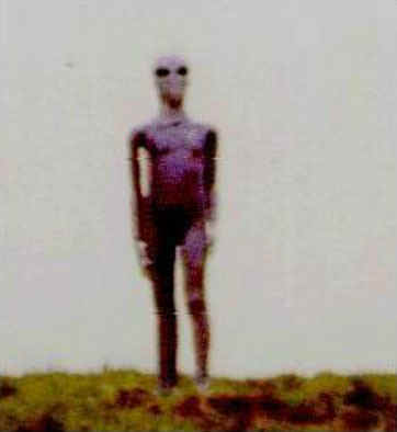 pictures of alien on hill