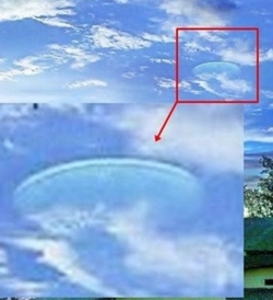 Cloaked UFO