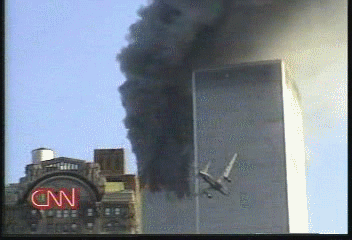 Plane Flying Into Towers 911