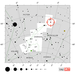 Gliese 163c Star Map